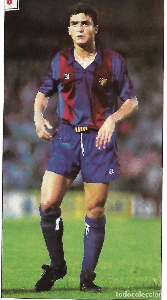 Coleccionismo deportivo: BAR&Ccedil;A: Gran recorte de Guillermo AMOR - Foto 1
