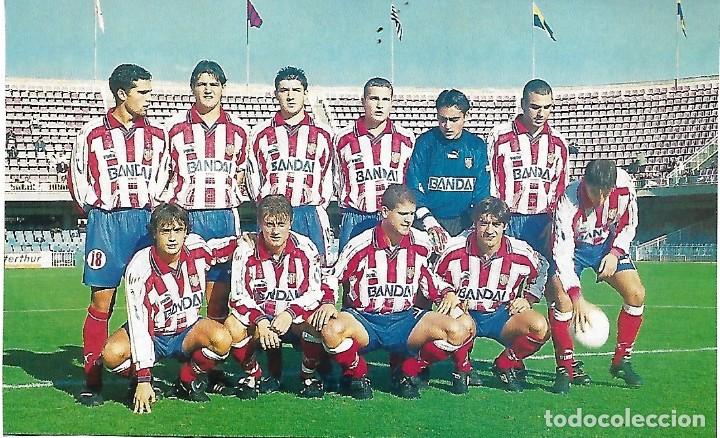 Collectionnisme sportif: ATL&Eacute;TICO DE MADRID B: Recorte de un equipo de finales de los a&ntilde;os 90