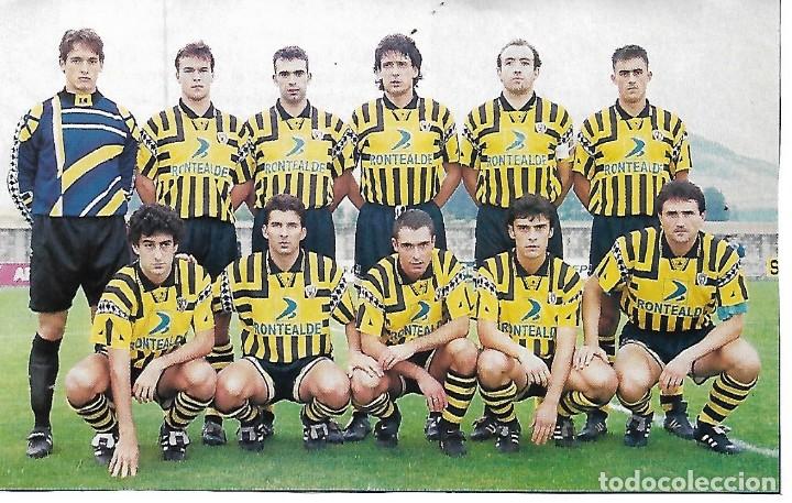 Collectionnisme sportif: BARAKALDO CF: Recorte de un equipo de finales de los a&ntilde;os 90