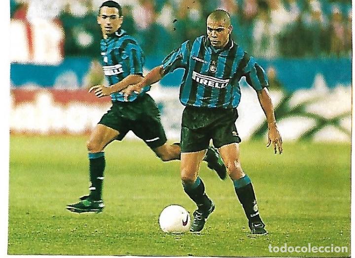 Collectionnisme sportif: INTERNAZIONALE DE MIL&Aacute;N ( INTER ): Recorte de RONALDO