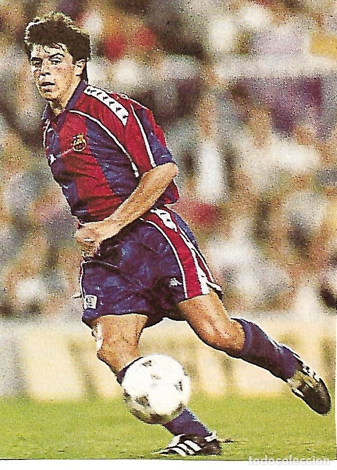Coleccionismo deportivo: BAR&Ccedil;A: Recorte de LU&Iacute;S CEMBRANOS - Foto 1