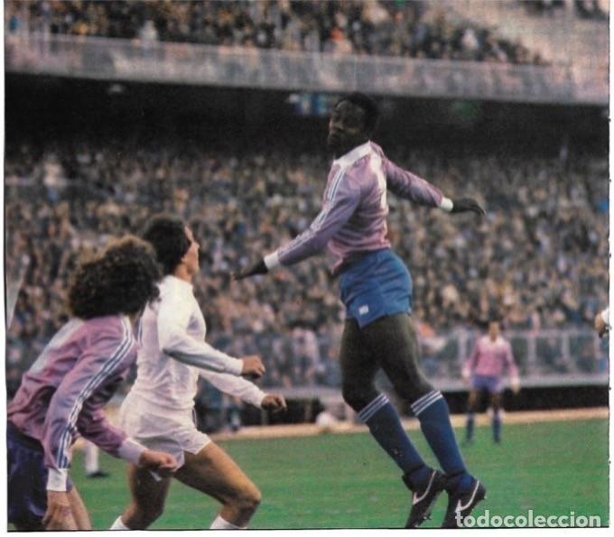Collectionnisme sportif: REAL VALLADOLID: Gran recorte de GILBERTO despejando un bal&oacute;n