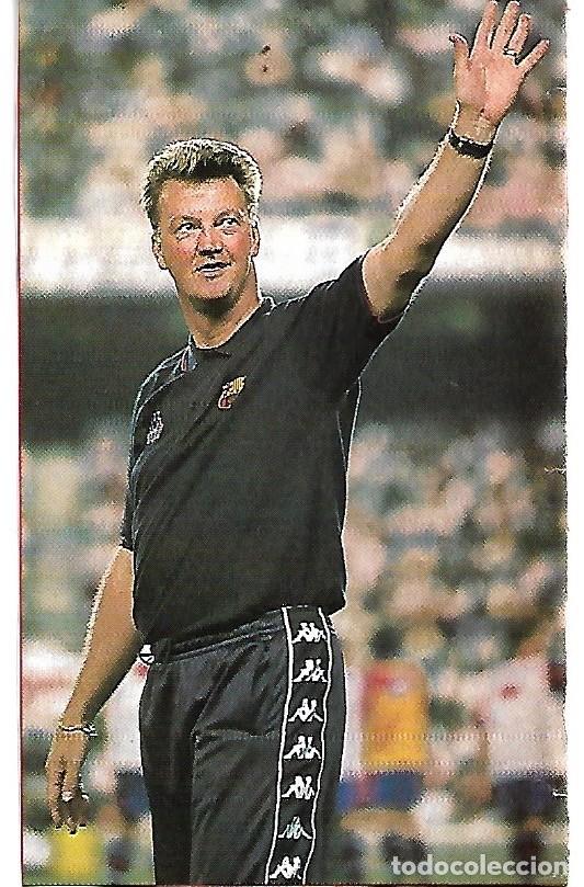 Collectionnisme sportif: BAR&Ccedil;A: Recorte del t&eacute;cnico Louis VAN GAAL