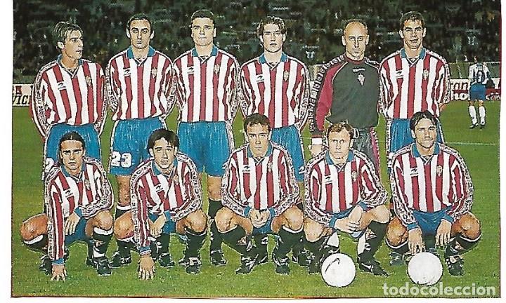 Collectionnisme sportif: REAL SPORTING DE GIJ&Oacute;N: Recorte de un equipo de la nefasta temporada 97-98
