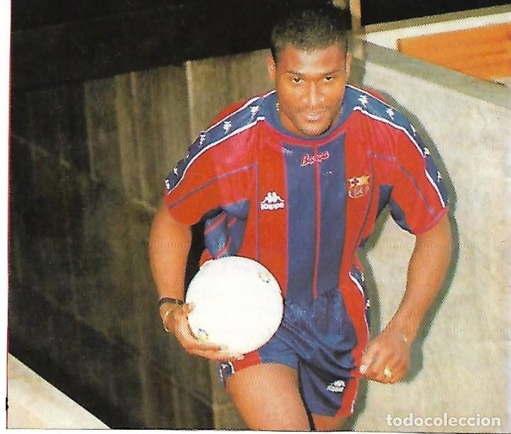 Coleccionismo deportivo: BAR&Ccedil;A: Recorte de Winston BOGARDE - Foto 1