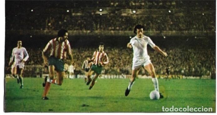 Collectionnisme sportif: REAL MADRID: Gran recorte de Vicente Del Bosque en acci&oacute;n