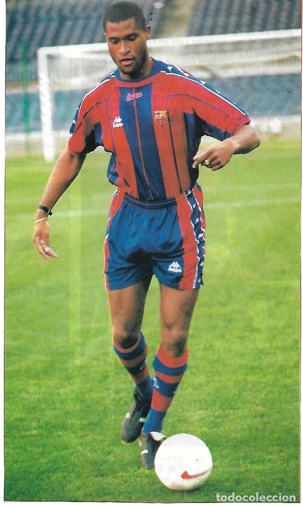Coleccionismo deportivo: BAR&Ccedil;A: Gran recorte de Winston BOGARDE - Foto 1