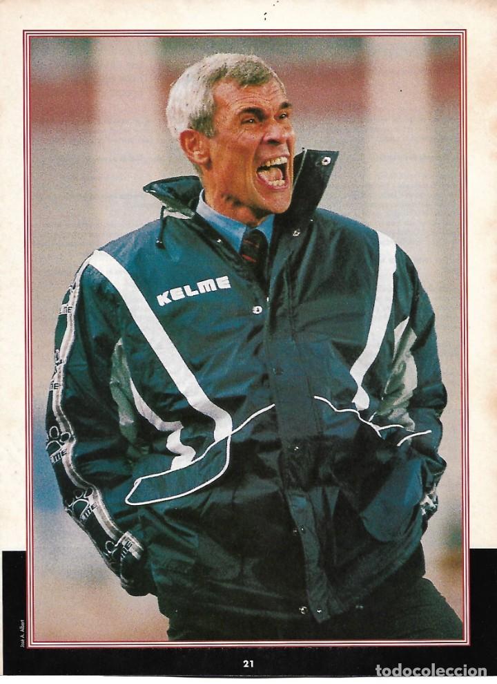 Coleccionismo deportivo: Minip&oacute;ster del t&eacute;cnico H&Eacute;CTOR C&Uacute;PER - Foto 1