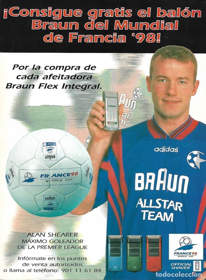 Sammelleidenschaft Sport: Hoja publicitaria de ALAN SHEARER