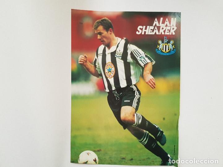Coleccionismo deportivo: P&oacute;ster Alan Shearer (Newcastle) - Foto 1