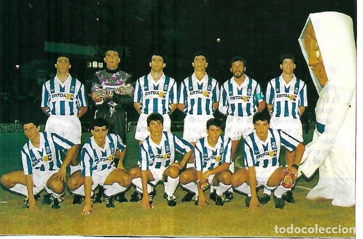 Sammelleidenschaft Sport: RECREATIVO DE HUELVA ( RECRE ): Recorte de un equipo de los a&ntilde;os 90