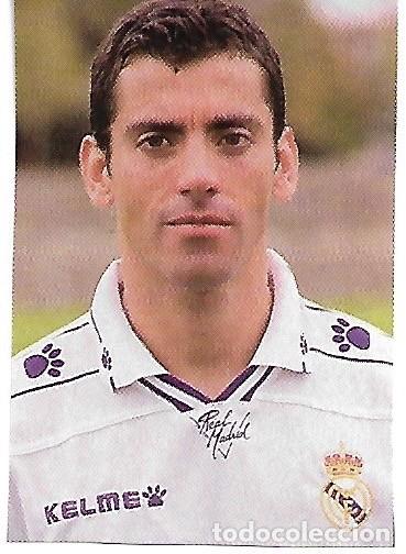 Sammelleidenschaft Sport: REAL MADRID: Recorte de QUIQUE S&Aacute;NCHEZ FLORES. 1996