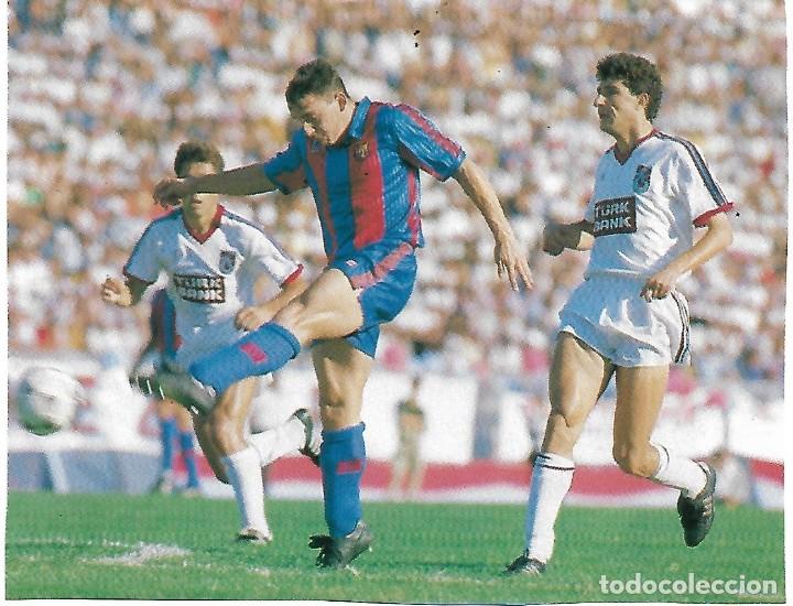 Coleccionismo deportivo: BAR&Ccedil;A: Recorte del Chapi FERRER en acci&oacute;n - Foto 1