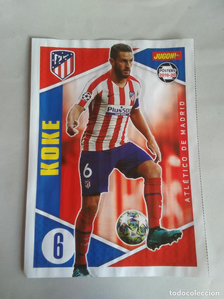 Sammelleidenschaft Sport: KOKE ATL&Eacute;TICO Y RUB&Eacute;N GARC&Iacute;A OSASUNA - DOBLE P&Oacute;STER 1 P&Aacute;G REVISTA JUG&Oacute;N 2019-2020 LIGA F&Uacute;TBOL 19-20