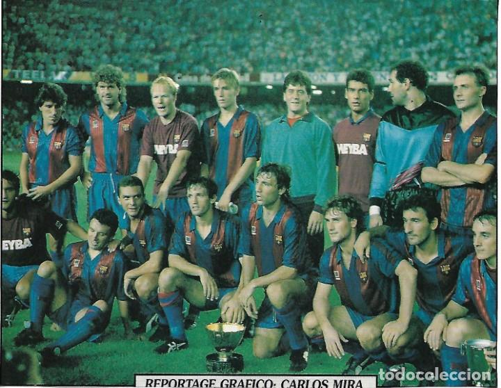 Sammelleidenschaft Sport: BAR&Ccedil;A: Recorte del equipo que gan&oacute; el Gamper 91