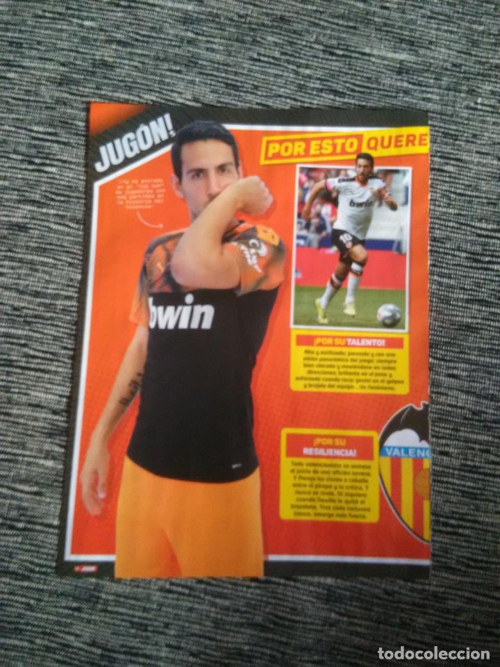 Sammelleidenschaft Sport: PAREJO VALENCIA TIPO P&Oacute;STER CARAS NUEVAS: RIQUI PUIG BARCELONA, REINIER REAL MADRID, FER NI&Ntilde;O, ETEKI