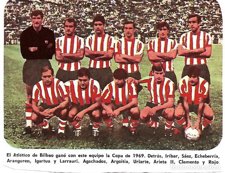 Sammelleidenschaft Sport: ATHLETIC DE BILBAO: Recorte de un equipo de 1969