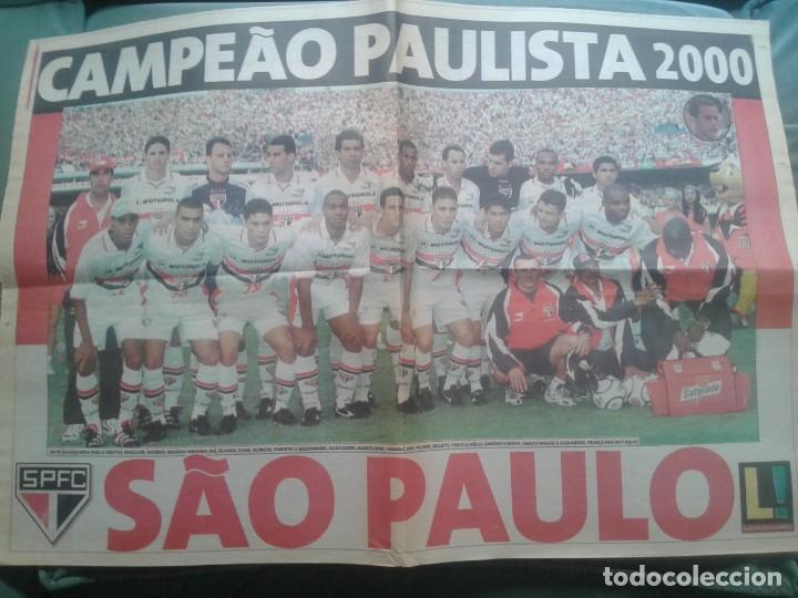 Coleccionismo deportivo: SAO PAULO CAMPEON PAULISTA 2000