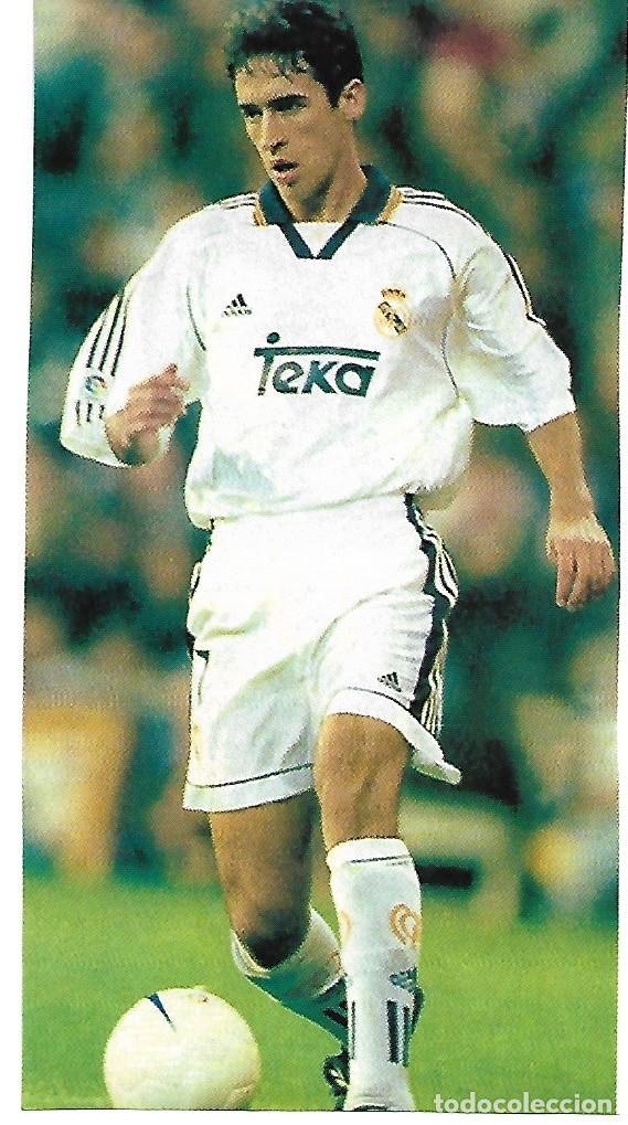 Sammelleidenschaft Sport: REAL MADRID: Recorte de RA&Uacute;L en acci&oacute;n