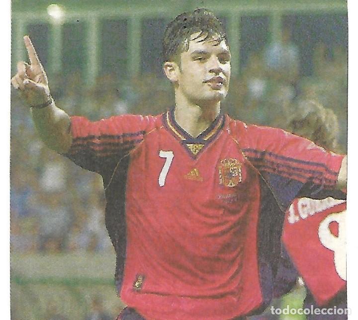 Sammelleidenschaft Sport: SELECCI&Oacute;N ESPA&Ntilde;OLA DE F&Uacute;TBOL: Recorte de FERNANDO MORIENTES