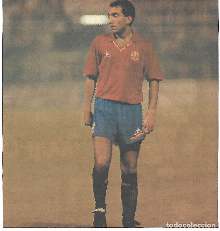 Sammelleidenschaft Sport: SELECCI&Oacute;N ESPA&Ntilde;OLA DE F&Uacute;TBOL: Recorte de ABELARDO