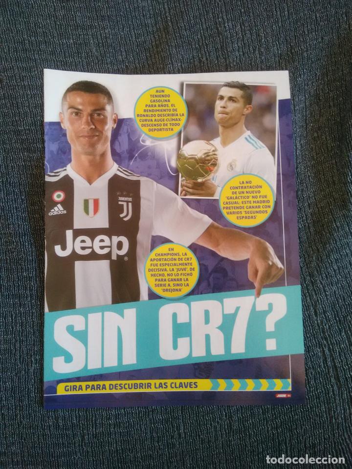 Sammelleidenschaft Sport: CRISTIANO RONALDO CR7 REAL MADRID JUVENTUS - P&Oacute;STER 1 P&Aacute;G REVISTA JUG&Oacute;N 18-19 LIGA F&Uacute;TBOL 2018-2019