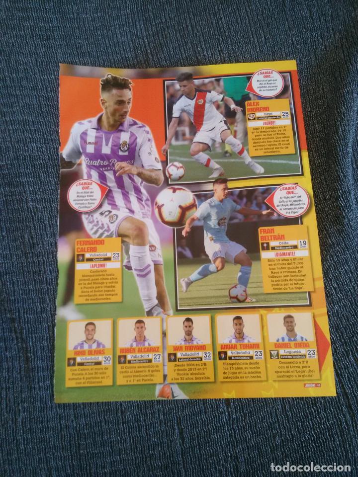 Sammelleidenschaft Sport: CALERO, FRAN BELTR&Aacute;N, &Agrave;LEX MORENO, GALLAR, MELERO, TONI VILLA ROOKIES REPORTAJE 2 P&Aacute;G REVISTA JUG&Oacute;N