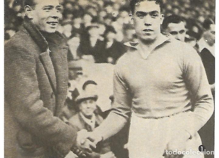 Coleccionismo deportivo: Recorte de RICARDO ZAMORA y DIXIE DEANS - Foto 1