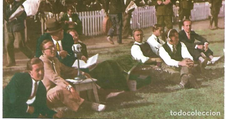 Collezionismo sportivo: Recorte de Carlos FUERTES PERALBA, pionero de la radio deportiva espa&ntilde;ola, Final de Copa de 1932