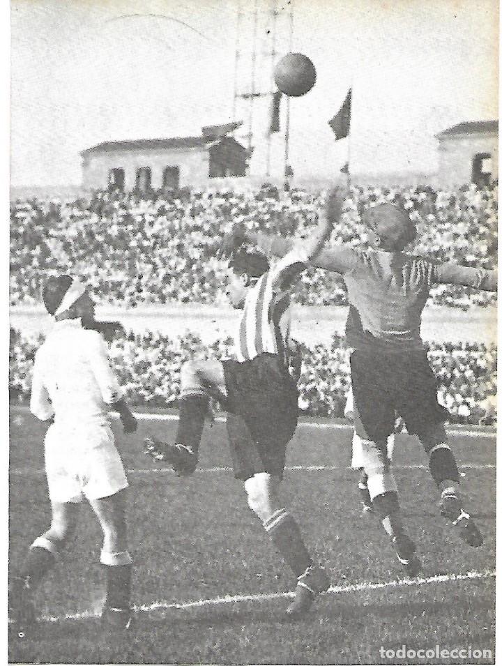 Collezionismo sportivo: REAL MADRID: Recorte de Ricardo ZAMORA en acci&oacute;n