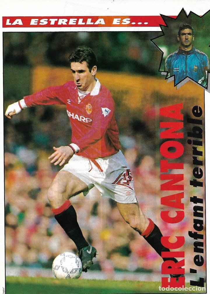 Collectionnisme sportif: MANCHESTER UNITED ( MANU ): Minip&oacute;ster de Eric CANTONA