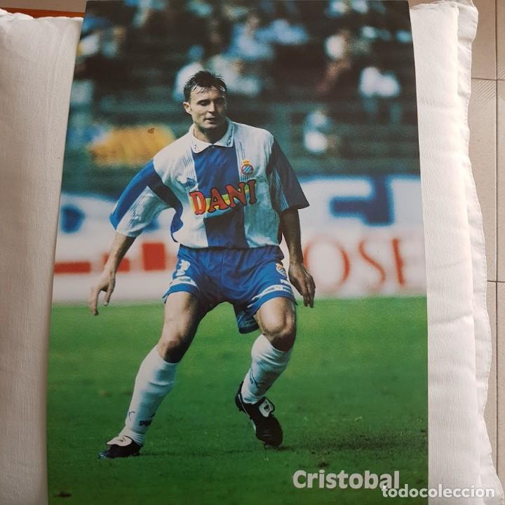 Coleccionismo deportivo: RCD ESPANYOL . 12 LAMINAS 1995 - Foto 5