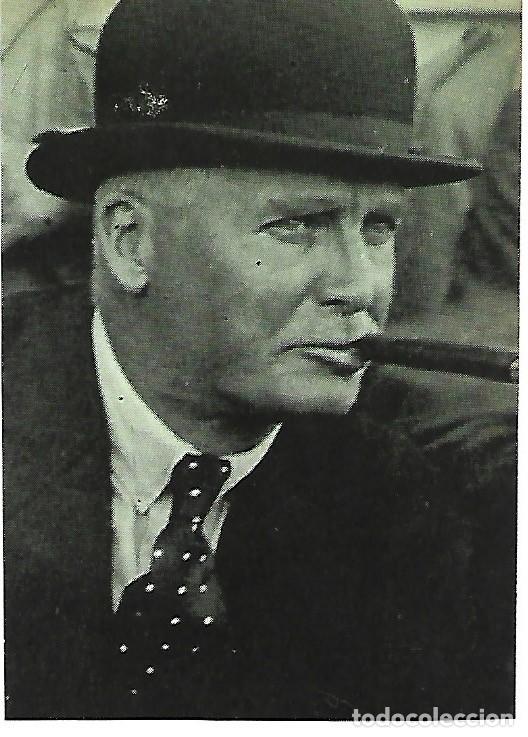 Collectionnisme sportif: ATHLETIC DE BILBAO: Recorte del m&iacute;tico entrenador de los a&ntilde;os 30 MISTER PENTLAND
