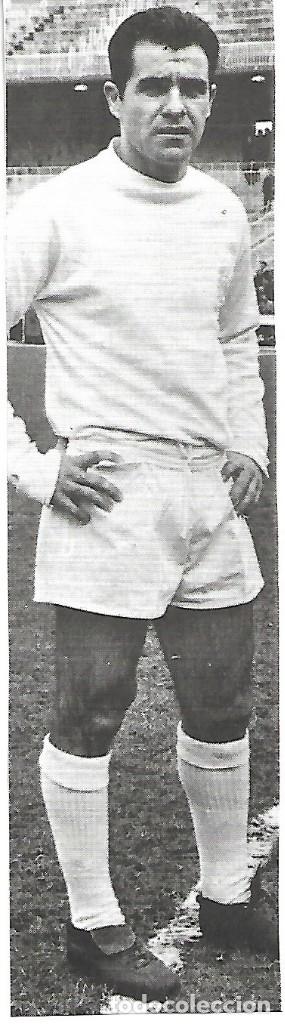 Coleccionismo deportivo: REAL MADRID: Recorte de EVARISTO - Foto 1