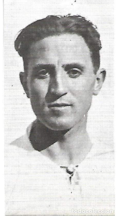 Collectionnisme sportif: REAL MADRID: Recorte de SANTIAGO BERNAB&Eacute;U en su &eacute;poca de jugador