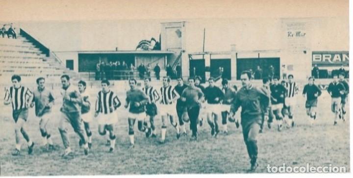 Sammelleidenschaft Sport: CD.CASTELL&Oacute;N: Recorte de la plantilla albinegra entrenando a las &oacute;rdenes de LUCIEN MULLER. 1971.