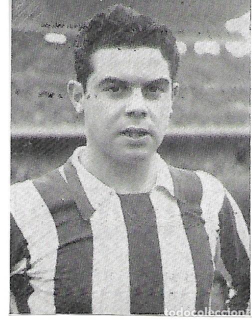 Sammelleidenschaft Sport: ATHLETIC DE BILBAO: Recorte de Eneko ARIETA. Original de 1959