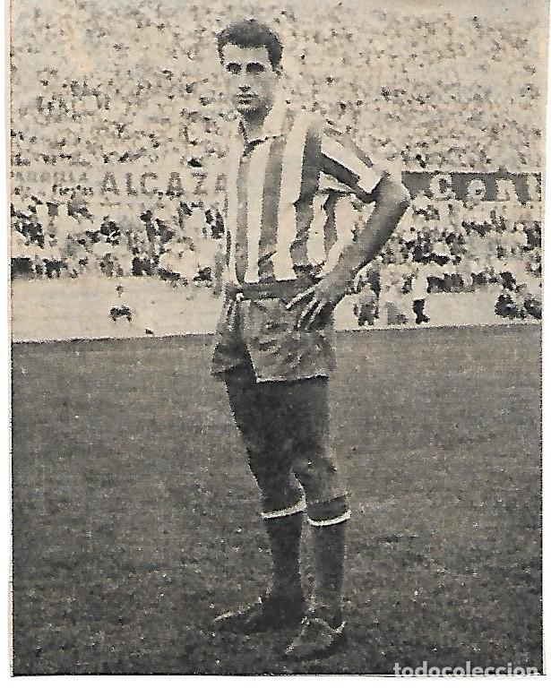 Sammelleidenschaft Sport: ATL&Eacute;TICO DE MADRID: Recorte de Joaqu&iacute;n PEIR&Oacute;