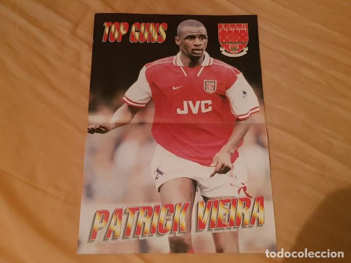 Sammelleidenschaft Sport: P&oacute;ster PATRICK VIEIRA / STEVE BOULD (ARSENAL)