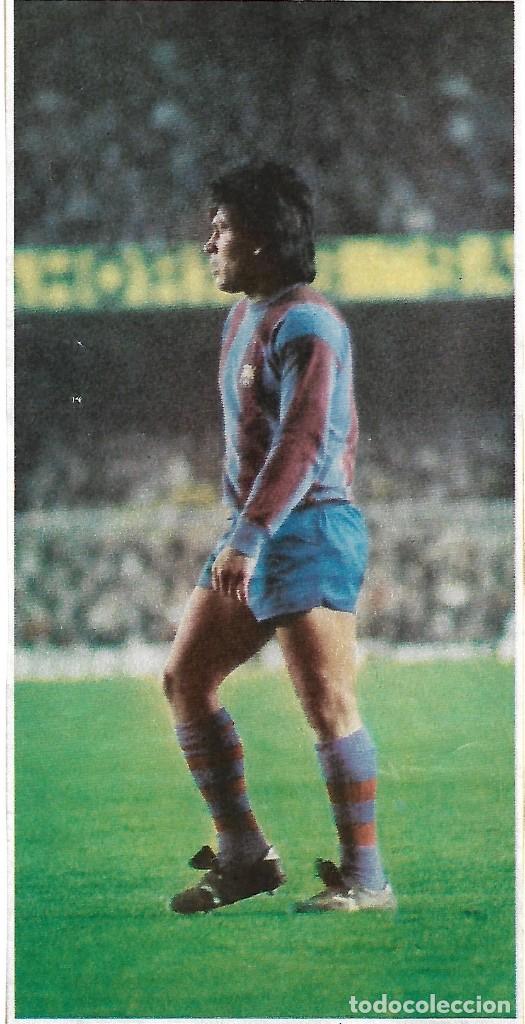 Sammelleidenschaft Sport: BAR&Ccedil;A: Gran recorte de CHOLO SOTIL. 1976