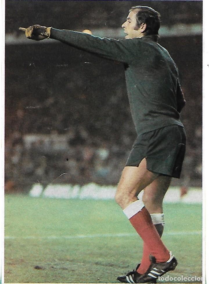 Sammelleidenschaft Sport: ATL&Eacute;TICO DE MADRID: Gran recorte de Miguel REINA. 1976