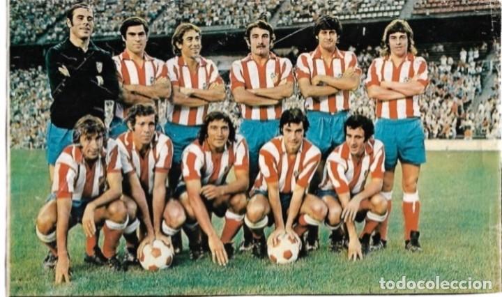 Coleccionismo deportivo: ATL&Eacute;TICO DE MADRID: Gran recorte de un equipo de los a&ntilde;os 73-74