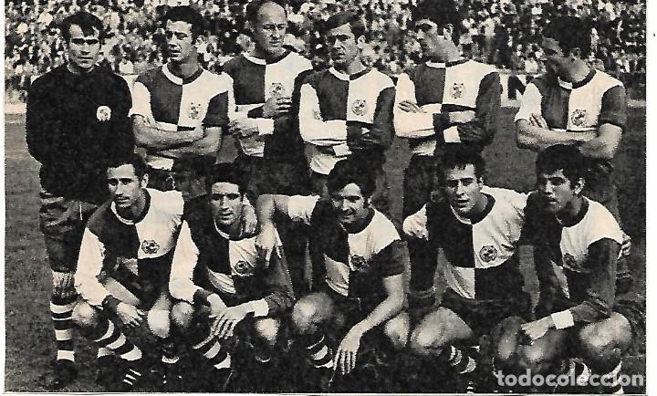 Coleccionismo deportivo: CD. SABADELL: Recorte de un equipo de la temporada 68-69, la mejor de su historia