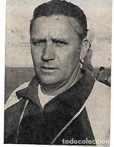 Coleccionismo deportivo: UNI&Oacute;N DEPORTIVA LAS PALMAS: Recorte del t&eacute;cnico Luis MOLOWNY. 1968