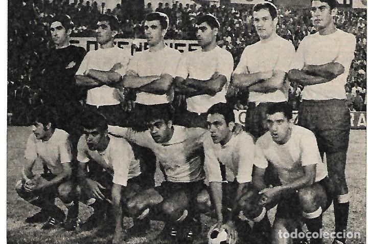 Coleccionismo deportivo: UNI&Oacute;N DEPORTIVA LAS PALMAS: Recorte de un equipo de la temporada 68-69