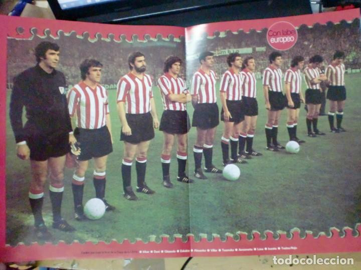 Coleccionismo deportivo: EL ATHLETIC CUMPLE 100 A&Ntilde;OS 1898-1998 POSTER EN COLOR CON LOS DATOS