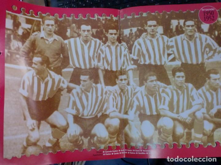 Collectionnisme sportif: EL ATHLETIC CUMPLE 100 A&Ntilde;OS 1898-1998 POSTER TEMPORADA 1950-1952 CON LOS DATOS