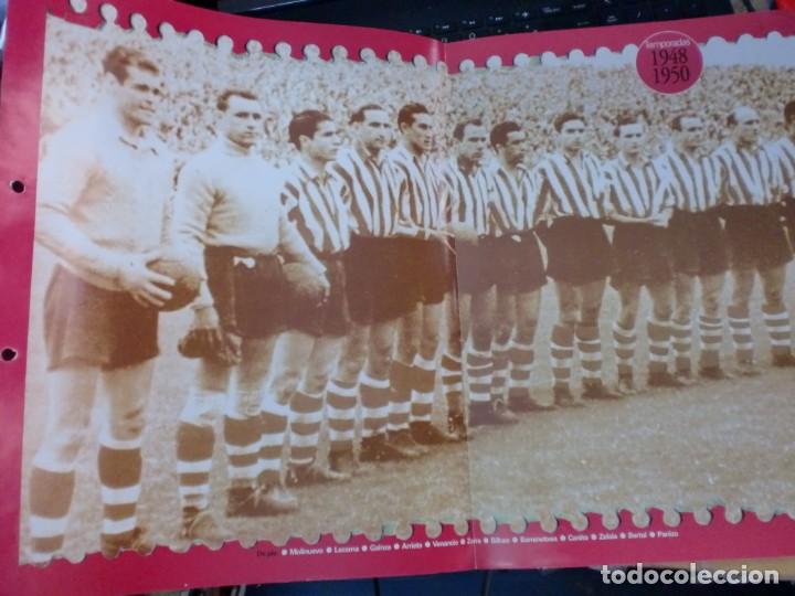 Collectionnisme sportif: EL ATHLETIC CUMPLE 100 A&Ntilde;OS 1898-1998 POSTER TEMPORADA 1948-1950 CON LOS DATOS