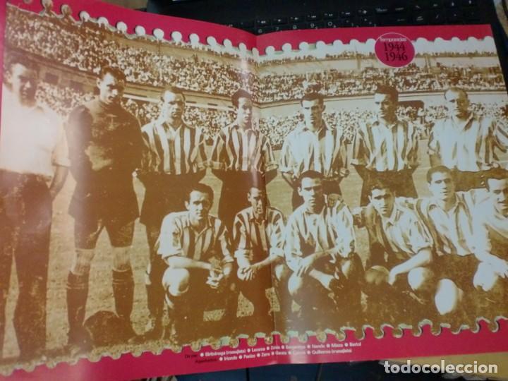 Collectionnisme sportif: EL ATHLETIC CUMPLE 100 A&Ntilde;OS 1898-1998 POSTER TEMPORADA 1944-1946 CON LOS DATOS