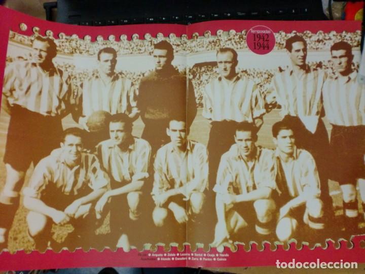 Collectionnisme sportif: EL ATHLETIC CUMPLE 100 A&Ntilde;OS 1898-1998 POSTER E1942-1944 CON LOS DATOS